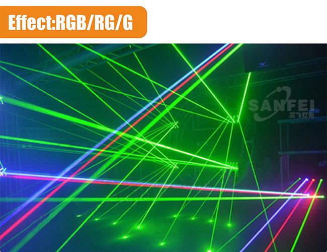 8 eyes laser light for bar moving head spider beam rgb rg