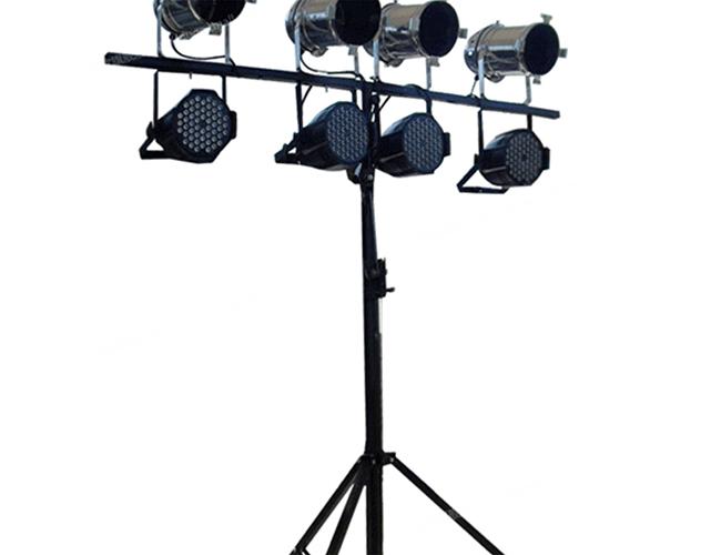 Black Heavy Duty Tripod Light Stand / Theatre Lighting Equipment
