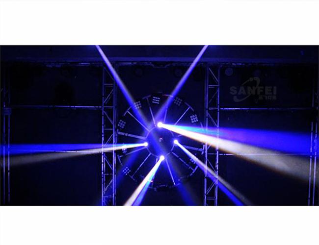 60HZ Changable Pattern 10 W LED Moving Head Light For Night Club