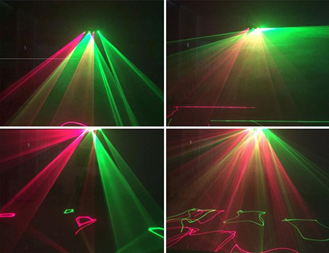 multicolor laser light