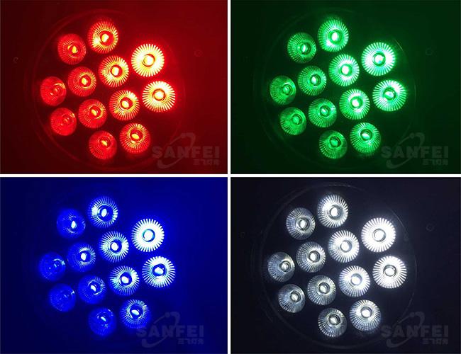 10*12 4 In 1 Waterproof LED Par Stage Lights For Wedding , Outdoor Wash Light