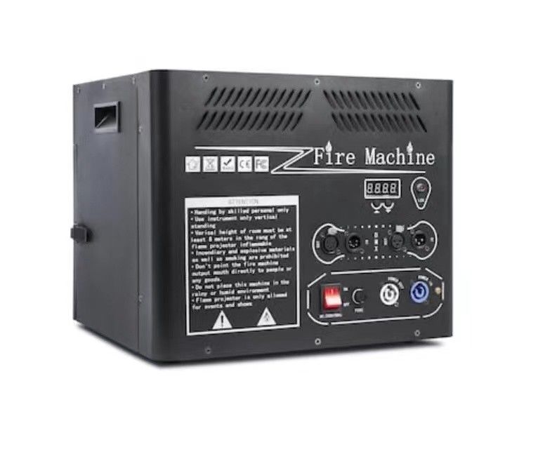 180w Stage Effect Machine 1-3m high Dmx Flame Projector Electronic Control