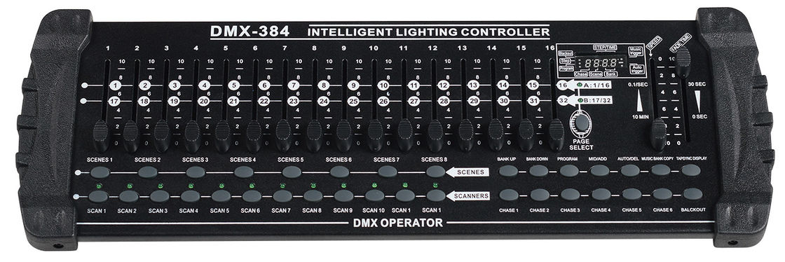 Dmx 384B 30 BANKS 8 SCENES DMX Lighting Controller Easy Operation